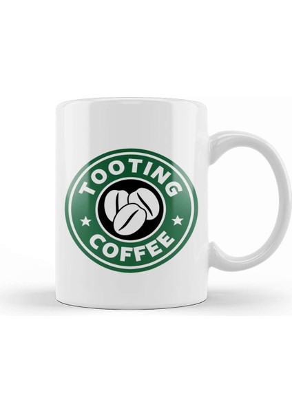 Tooting Coffee Starbucks Kupa Bardak Porselen