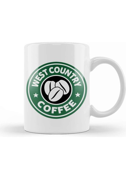 West Country Coffee Kupa Bardak Porselen