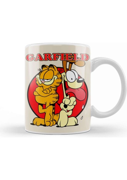 Garfield 02 Kupa Bardak Porselen