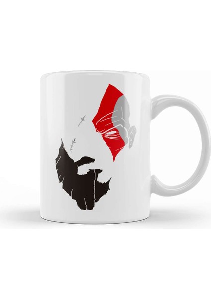 Kratos God Of War Ideas Kupa Bardak Porselen