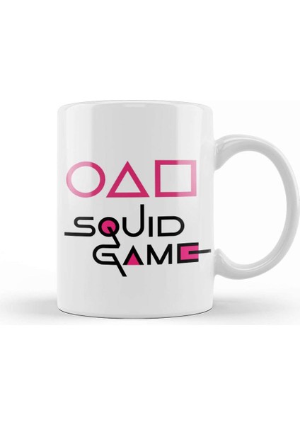 Squid Game 07 Kupa Bardak Porselen