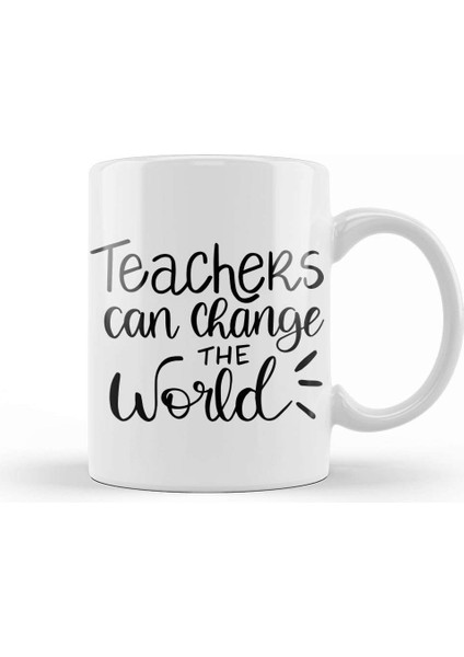 Öğretmenler Günü Öğretmene Hediye 01 Kupa Bardak Porselen