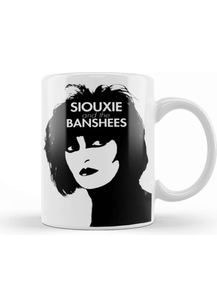 Siouxie And The Banshees Kupa Bardak Porselen
