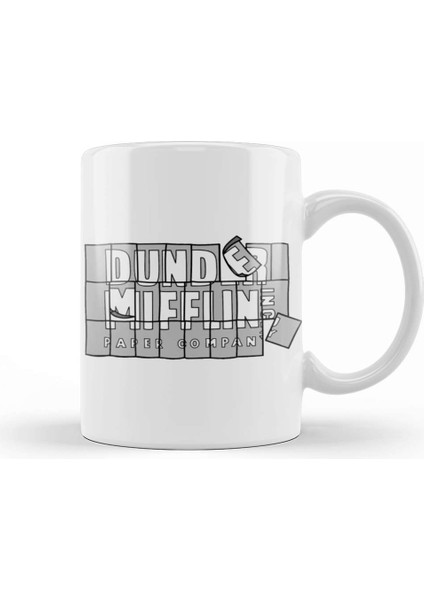Dunder Mifflin Paper Company Kupa Bardak Porselen