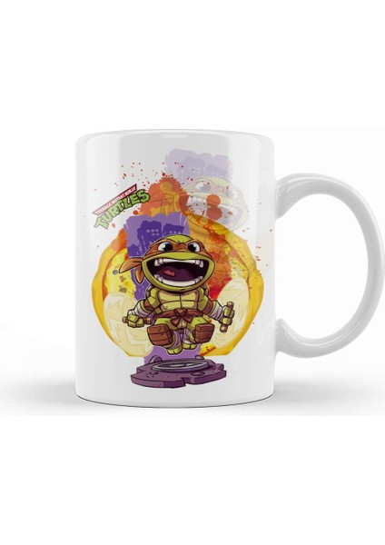 Teenage Mutant Ninja Turtles Miguelangel Kupa Bardak Porselen