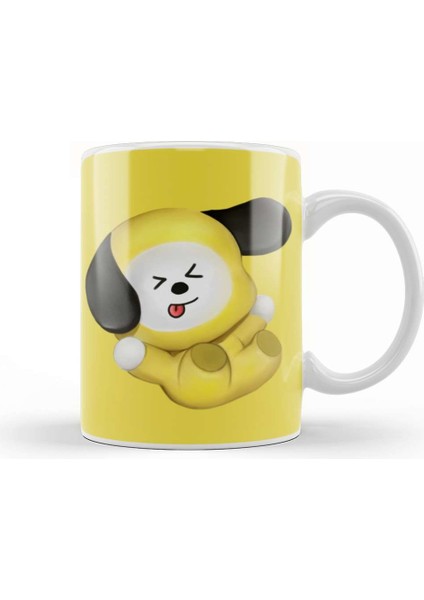 BT21 Bts Kpop Cute Chimmy Jimin Kupa Bardak Porselen