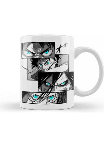 Eren Yeager Transformation Attack On Titan Shingeki No Kyojin Kupa Bardak Porselen