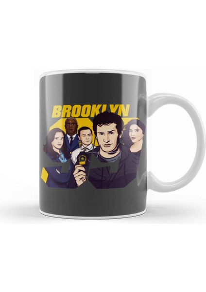 Brooklyn Nine Nine Kupa Bardak Porselen