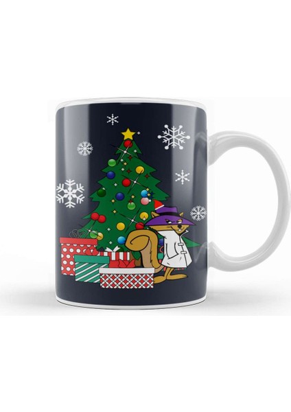 Sailor Moon Secret Squirrel Around The Christmas Tree Kupa Bardak Porselen