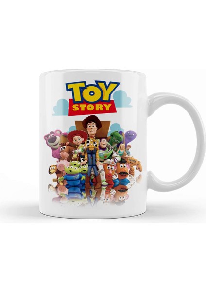 Baskı Dükkanı Story Estoy Toy Story Kupa Bardak Porselen