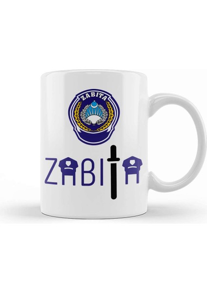 Zabıta Kupa Bardak Porselen