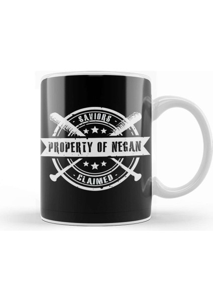 Property Of Negan Walking Dead Kupa Bardak Porselen