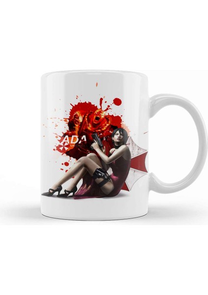 Resident Evil Ada Année Kupa Bardak Porselen