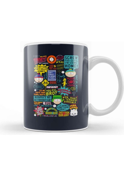 South Park Quotes Kupa Bardak Porselen