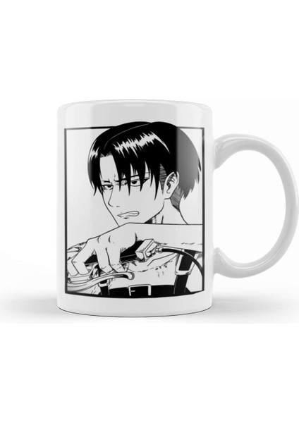 Levi Ackerman Manga Kupa Bardak Porselen