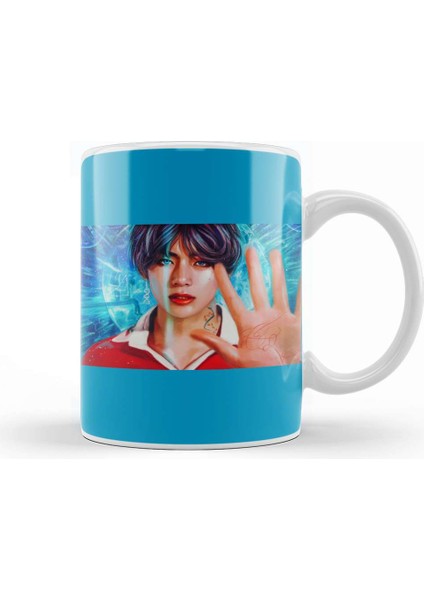 Bts Taehyung Dna Kupa Bardak Porselen
