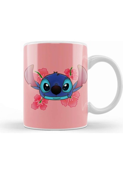 Stitch 04 Kupa Bardak Porselen