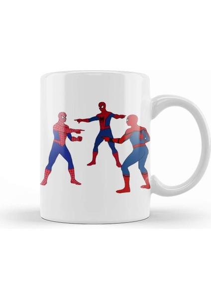 Marvel Spiderman Kupa Bardak Porselen