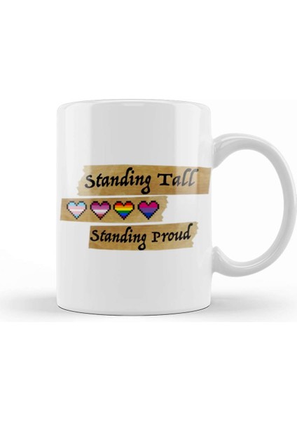 Lgbtq Pride Kupa Bardak Porselen