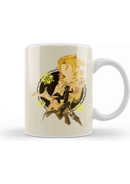 Albedo Colorful Kreideprinz Albedo Kupa Bardak Porselen