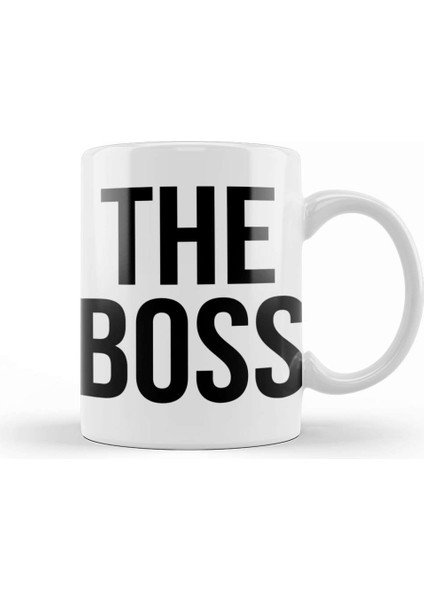 The Boss 02 Kupa Bardak Porselen