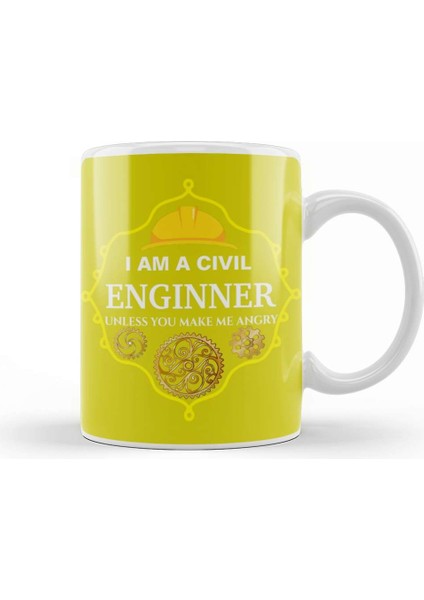 I Am A Civil Engineer Unless You Make Me Angry 01 Kupa Bardak Porselen