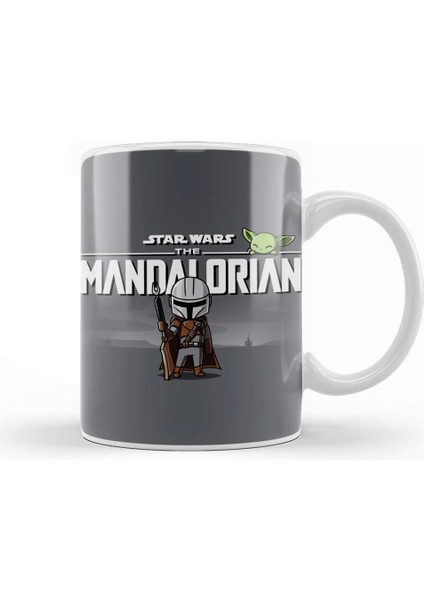Star Wars The Mandalorian 01 Kupa Bardak Porselen