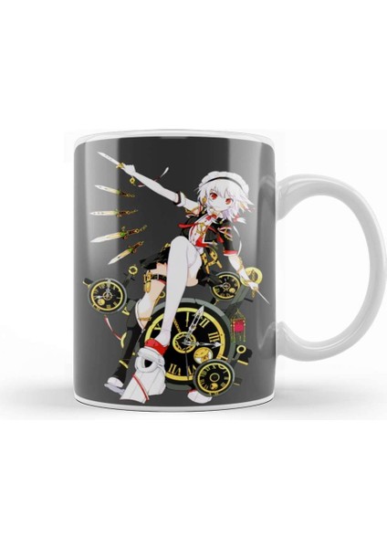 Touhou Sakuya Izayoi 01 Kupa Bardak Porselen