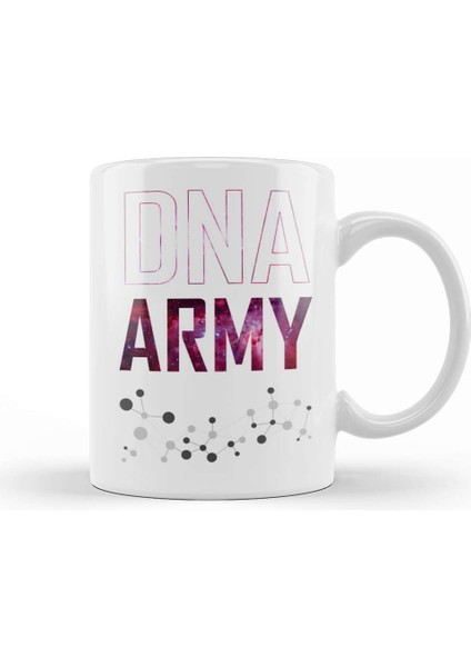 Bts Dna Army Code Red Galaxy Kpop Kupa Bardak Porselen