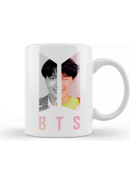 Bts Jhope Hobi Bts Logo Kupa Bardak Porselen