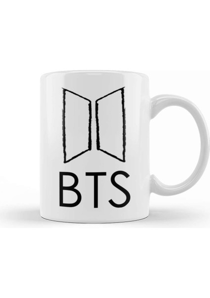 Bts On Logo 01 Kupa Bardak Porselen