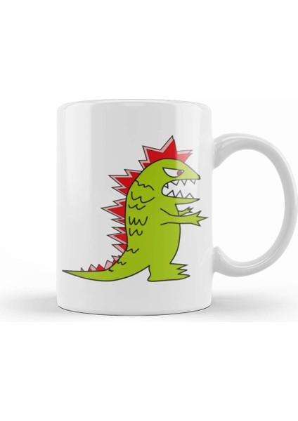 Godzilla Kupa Bardak Porselen