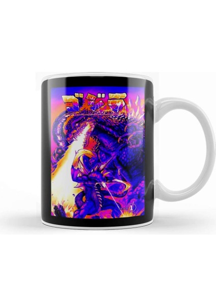 Godzilla Retro Godzilla Rulers Of Earth Kupa Bardak Porselen