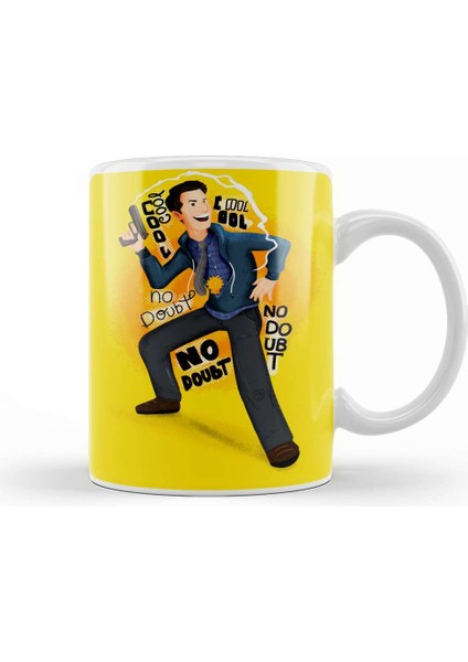 Jake Peralta Brooklyn 99 Brooklyn Nine Nine Kupa Bardak Porselen