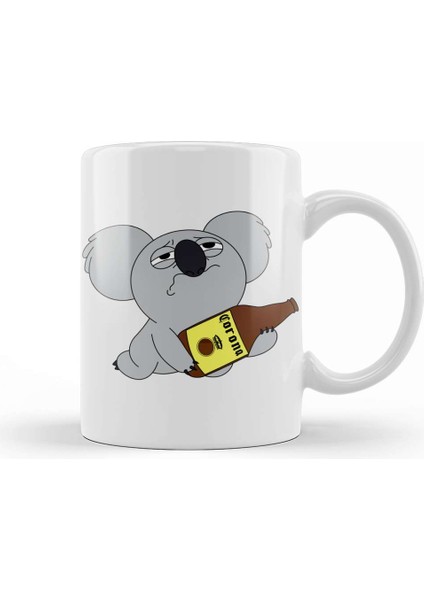 Nom Nom We Bare Bears 04 Kupa Bardak Porselen