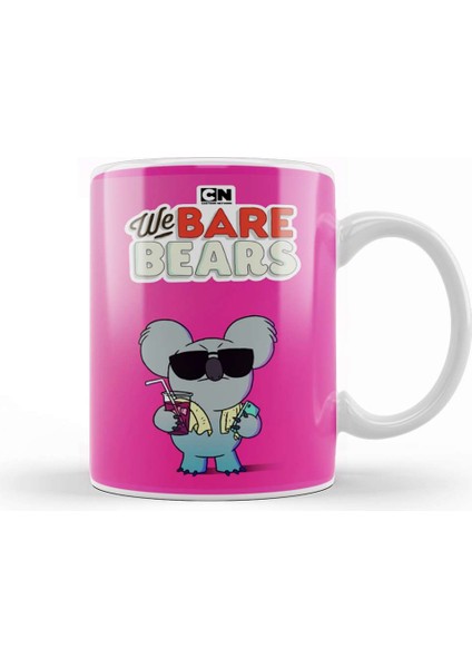 Nom Nom We Bare Bears 02 Kupa Bardak Porselen