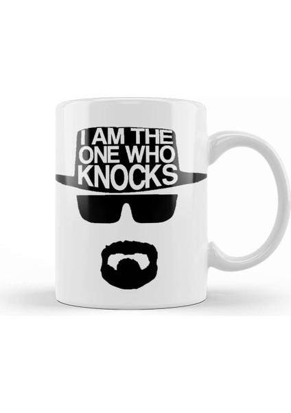 I Am The One Who Konocks Walter White Breaking Bad 01 Kupa Bardak Porselen