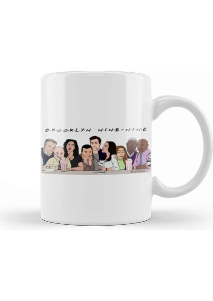 The One Where They Are Back Brooklyn 99 Kupa Bardak Porselen
