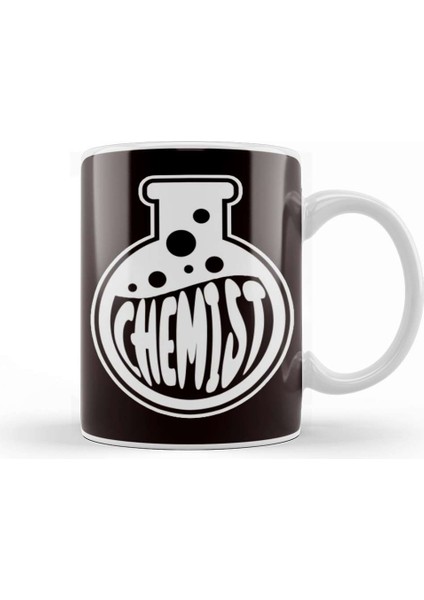 Chemist Chemistry Science Scientist Microbiology Pharmacist Kupa Bardak Porselen