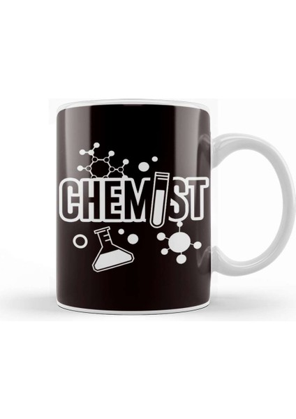 Chemist Scientist Chemistry Pharmacist Science Laboratory Kupa Bardak Porselen