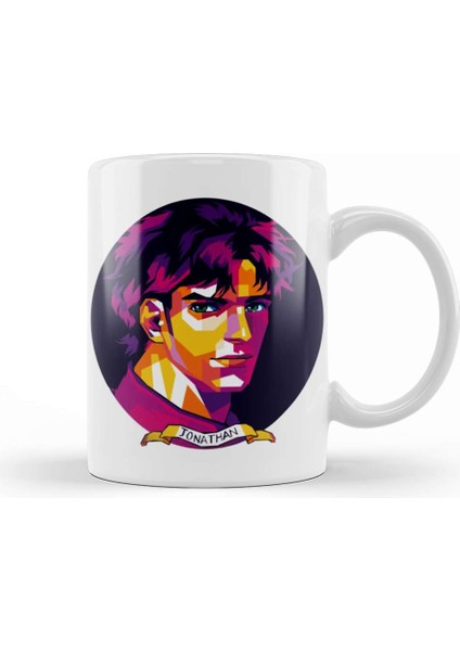 Jonathan Joestar Kupa Bardak Porselen