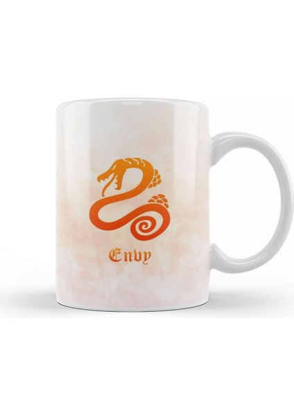 Diana Serpent's Sin Of Envy Kupa Bardak Porselen