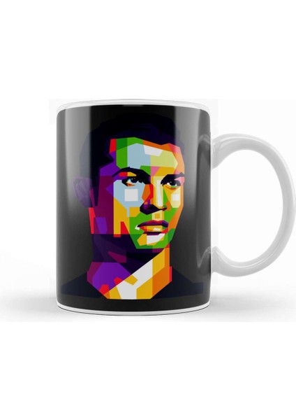 Cristiano Ronaldo 7 Cr7 Kupa Bardak Porselen