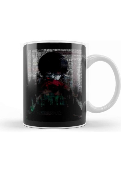 Ken Kaneki Tokyo Ghoul 02 Kupa Bardak Porselen
