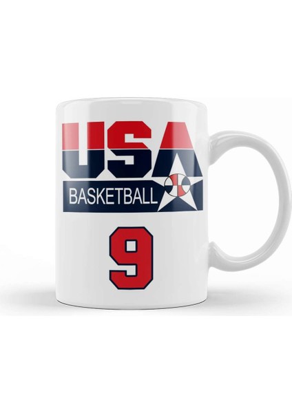 Dream Team Jordan Kupa Bardak Porselen