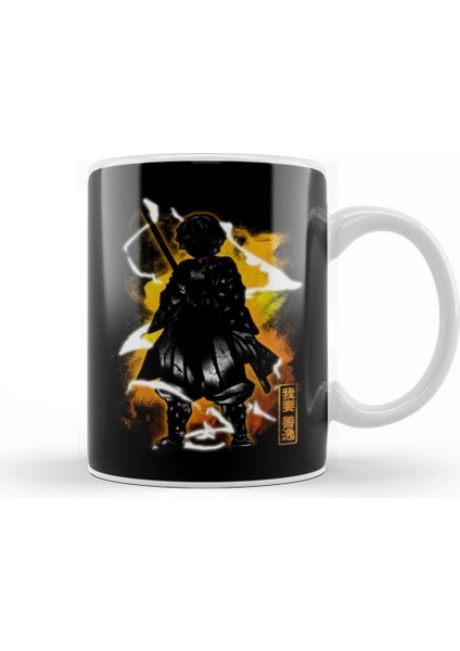Cosmic Thunder Slayer Kupa Bardak Porselen