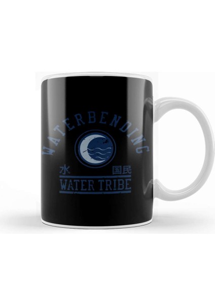 Water Bending-1 Kupa Bardak Porselen