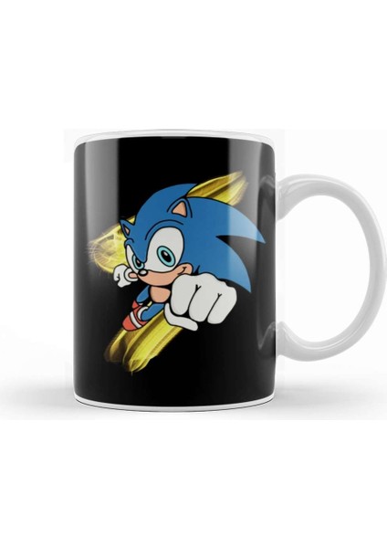 Sonic Ultimate Flash Sonic By Kuh Kupa Bardak Porselen