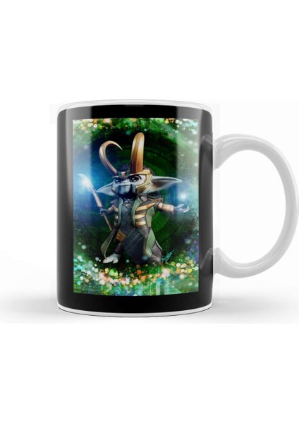 Viking Trickster Variant Kupa Bardak Porselen