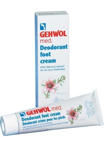 Med Deodorant Foot Cream - Deodorantlı Ayak Kremi 75 ml KGK114070503